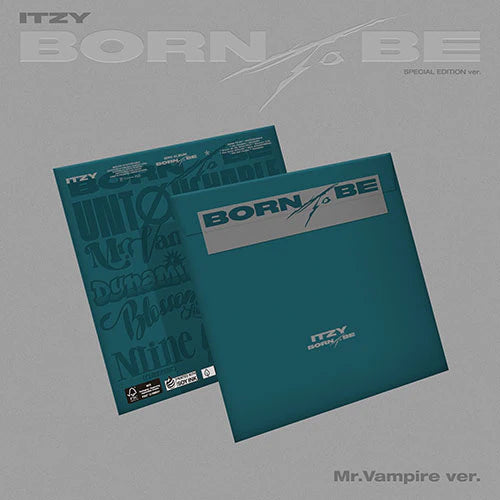 ITZY 'BORN TO BE' 2ND STUDIO ALBUM MR. VAMPIRE VER.