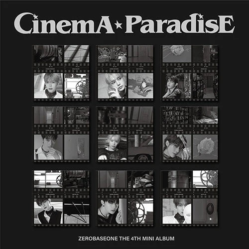 ZEROBASEONE 'CINEMA PARADISE' 4TH MINI ALBUM DIGIPACK VER. [RANDOM]