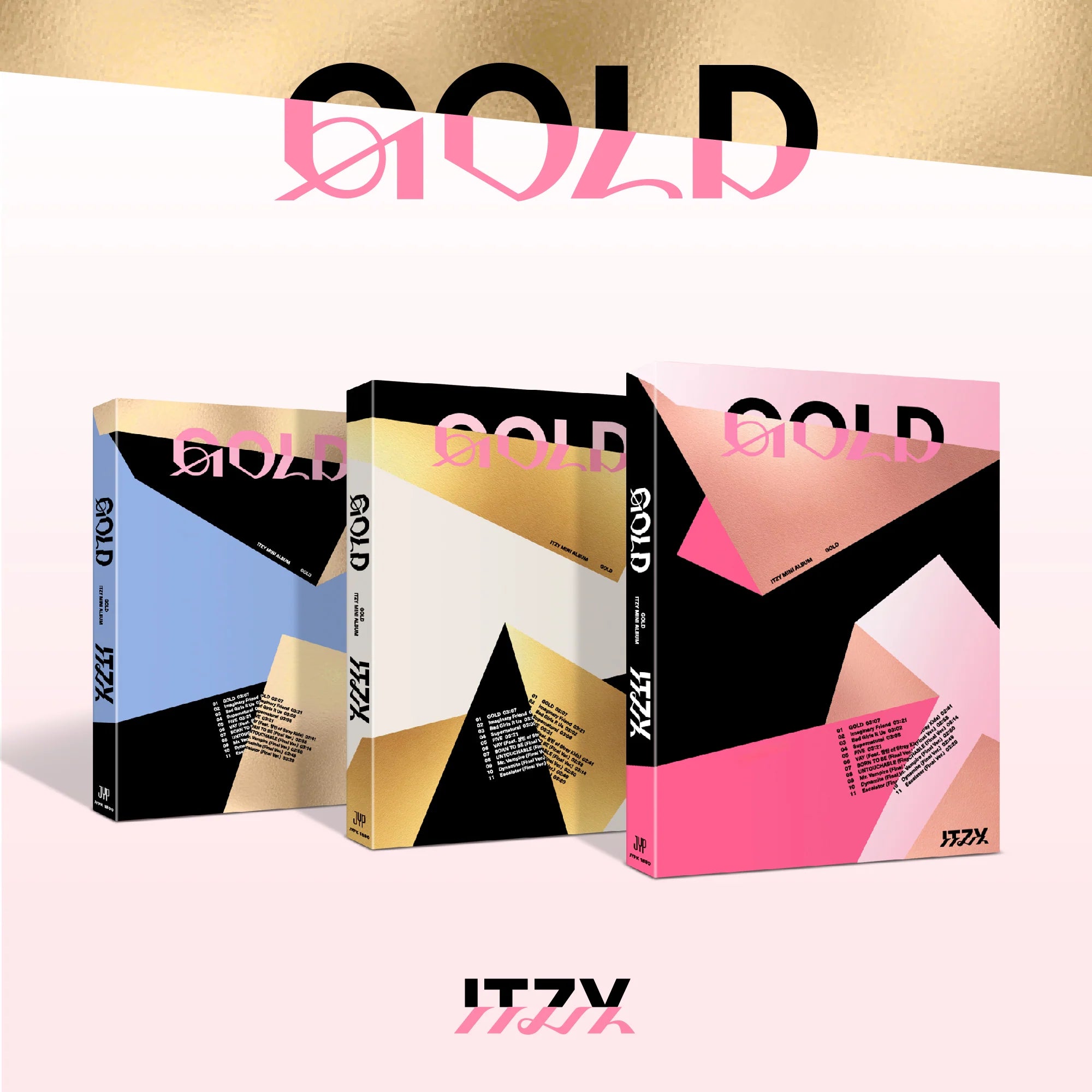 ITZY 'GOLD' 9TH MINI ALBUM STANDARD VER.