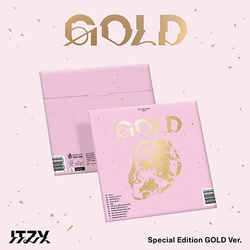ITZY 'GOLD' 9TH MINI ALBUM SPECIAL EDITION GOLD VER.