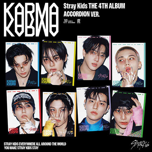 STRAY KIDS 'KARMA' 4TH FULL ALBUM ACCORDION VER.