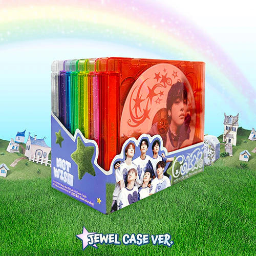 NCT WISH 'COLOR' 3RD MINI ALBUM JEWEL CASE VER.