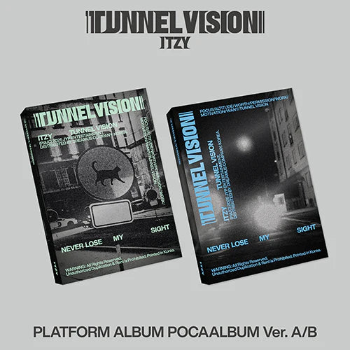 ITZY 'TUNNEL VISION' 11TH MINI ALBUM POCAALBUM VER.