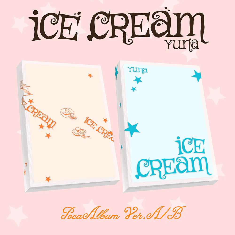 ITZY YUNA 'ICE CREAM' 1ST MINI ALBUM POCAALBUM VER.