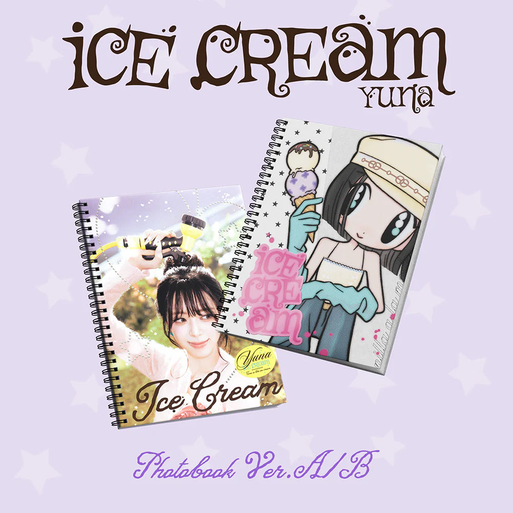 ITZY YUNA 'ICE CREAM' 1ST MINI ALBUM PHOTOBOOK VER.