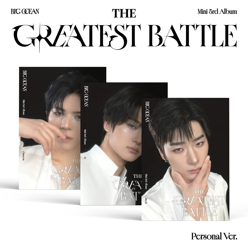 BIG OCEAN 'THE GREATEST BATTLE' 3RD MINI ALBUM PERSONAL VER.