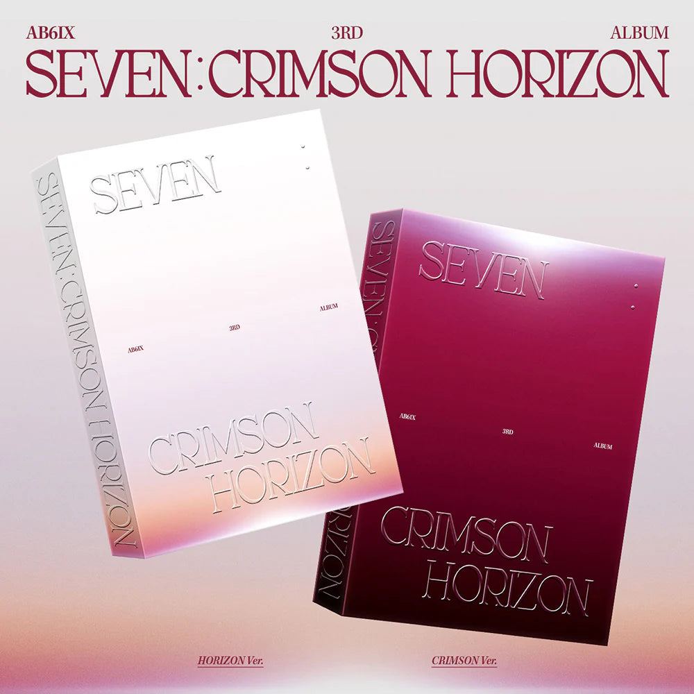 AB6IX 'SEVEN : CRIMSON HORIZON' 3RD FULL ALBUM PHOTOBOOK VER.