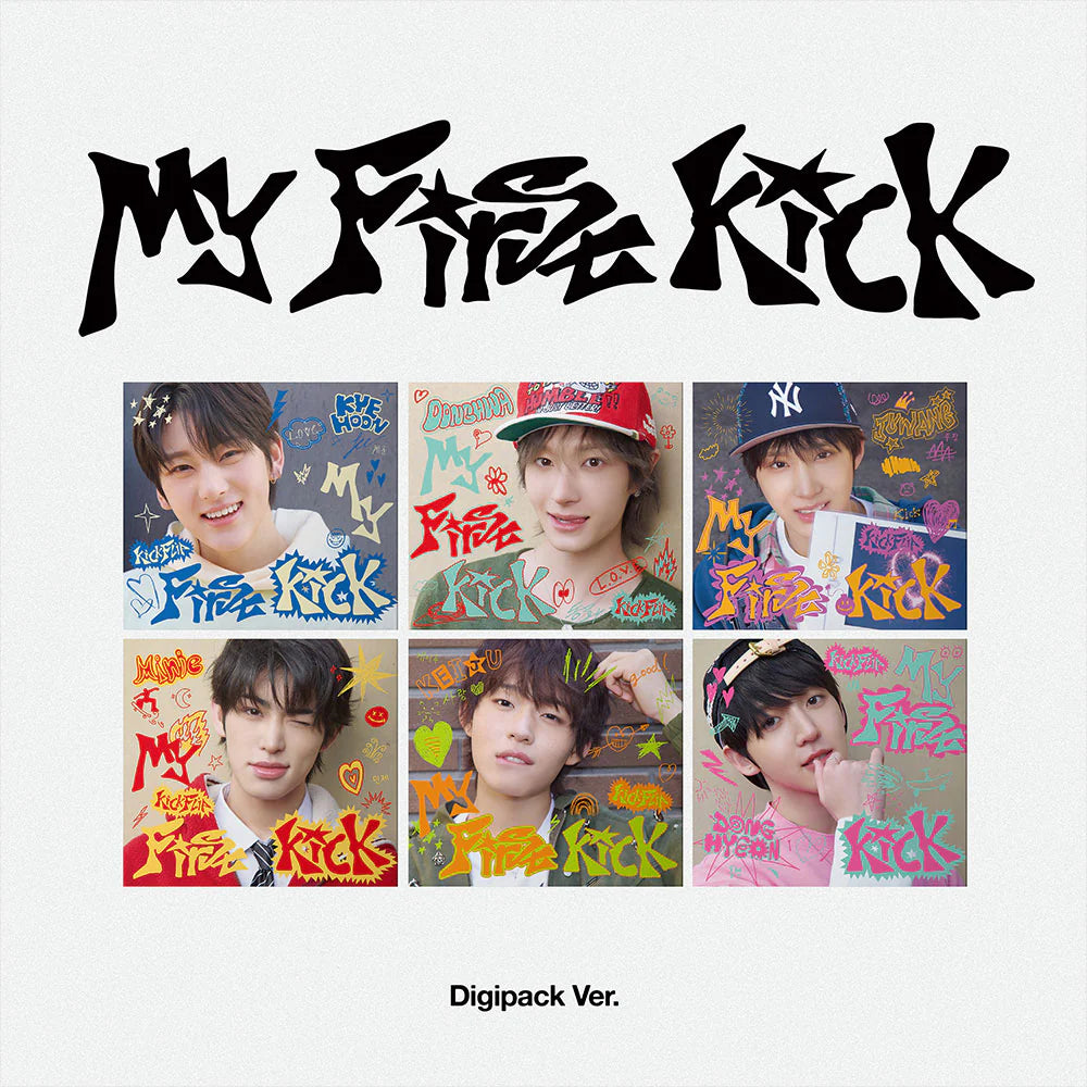 KICKFLIP 'MY FIRST KICK' 4TH MINI ALBUM DIGIPACK VER.