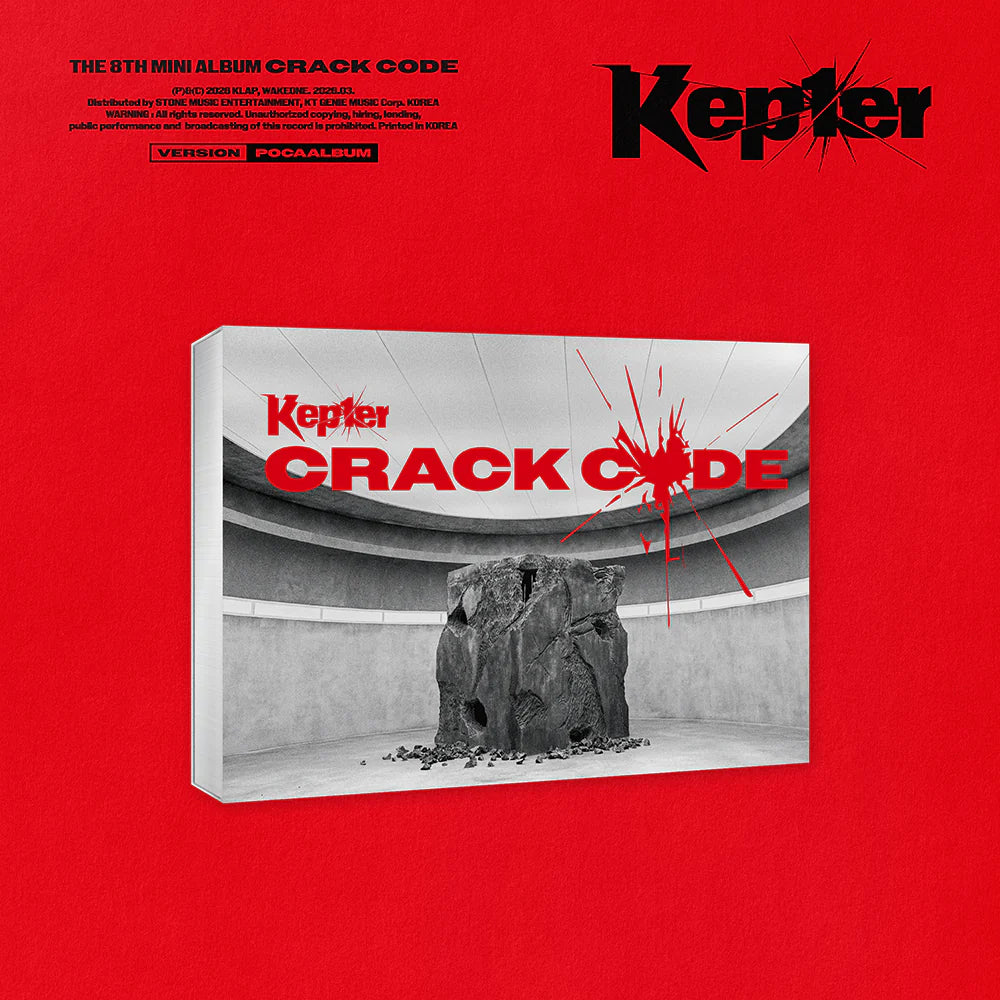 KEP1ER 'CRACK CODE' 8TH MINI ALBUM POCAALBUM VER.