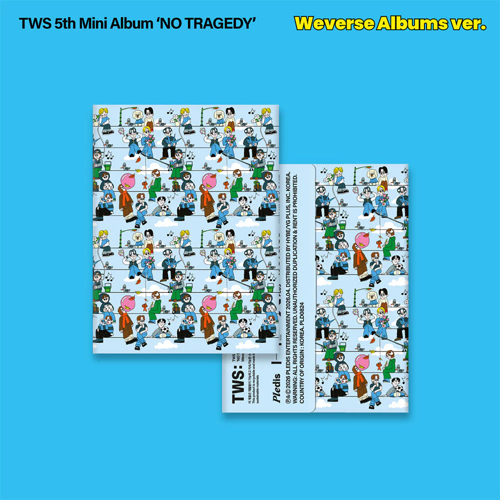 TWS 'NO TRAGEDY' 5TH MINI ALBUM WEVERSE VER.