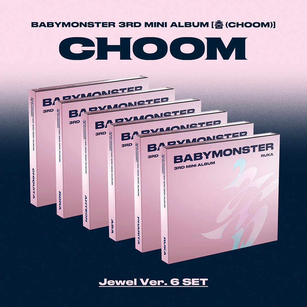 BABYMONSTER 'CHOOM' 3RD MINI ALBUM JEWEL VER.