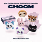 BABYMONSTER 'CHOOM' 3RD MINI ALBUM PLUSH KEYRING VER.