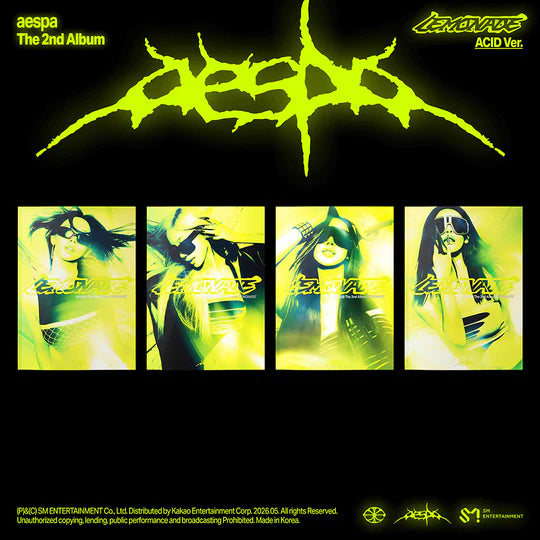 AESPA 'LEMONADE' 2ND FULL ALBUM ACID VER.