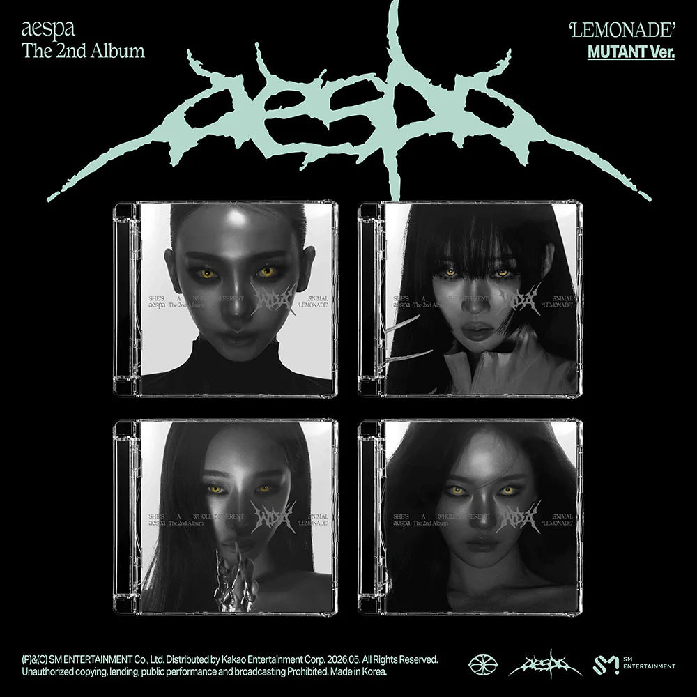 AESPA 'LEMONADE' 2ND FULL ALBUM MUTANT VER.