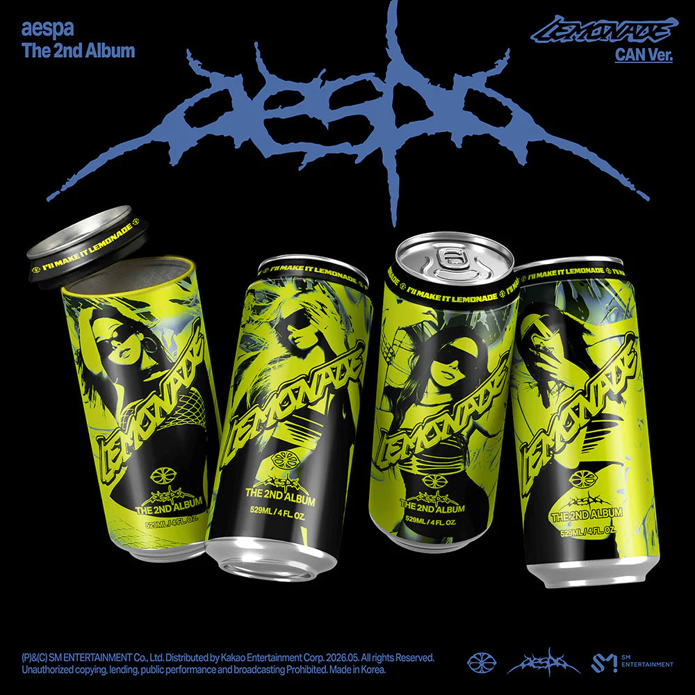 AESPA 'LEMONADE' 2ND FULL ALBUM CAN VER.