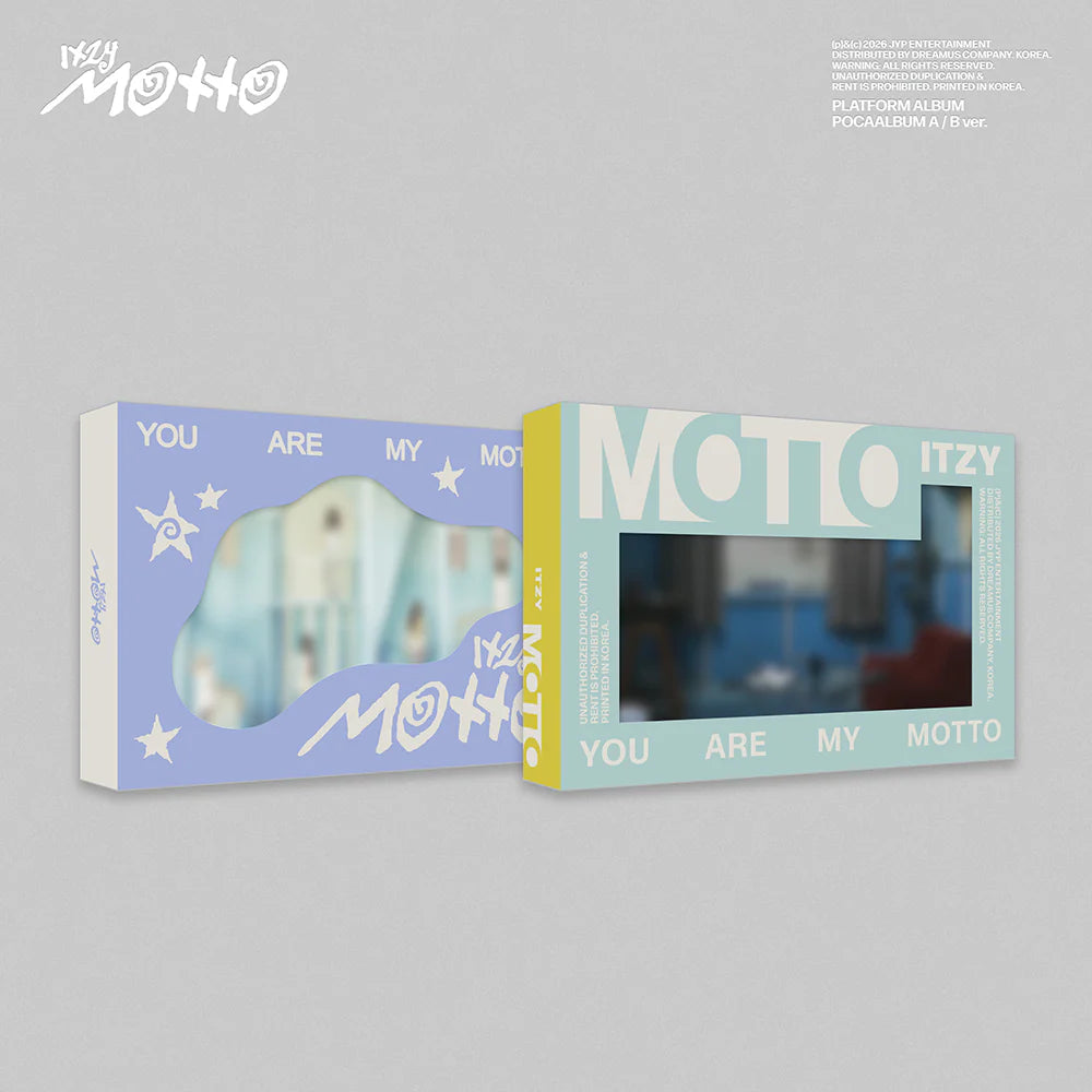 ITZY 'MOTTO' 12TH MINI ALBUM POCAALBUM VER.