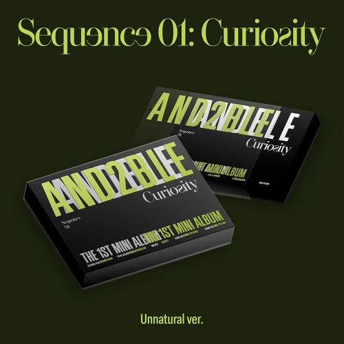 AND2BLE 'SEQUENCE 01: CURIOSITY' 1ST MINI ALBUM