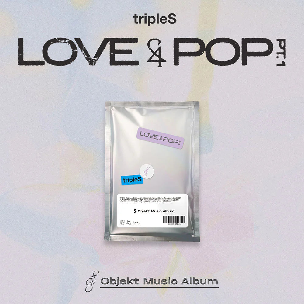 TRIPLES 'LOVE&POP PT.1' OBJEKT MUSIC ALBUM