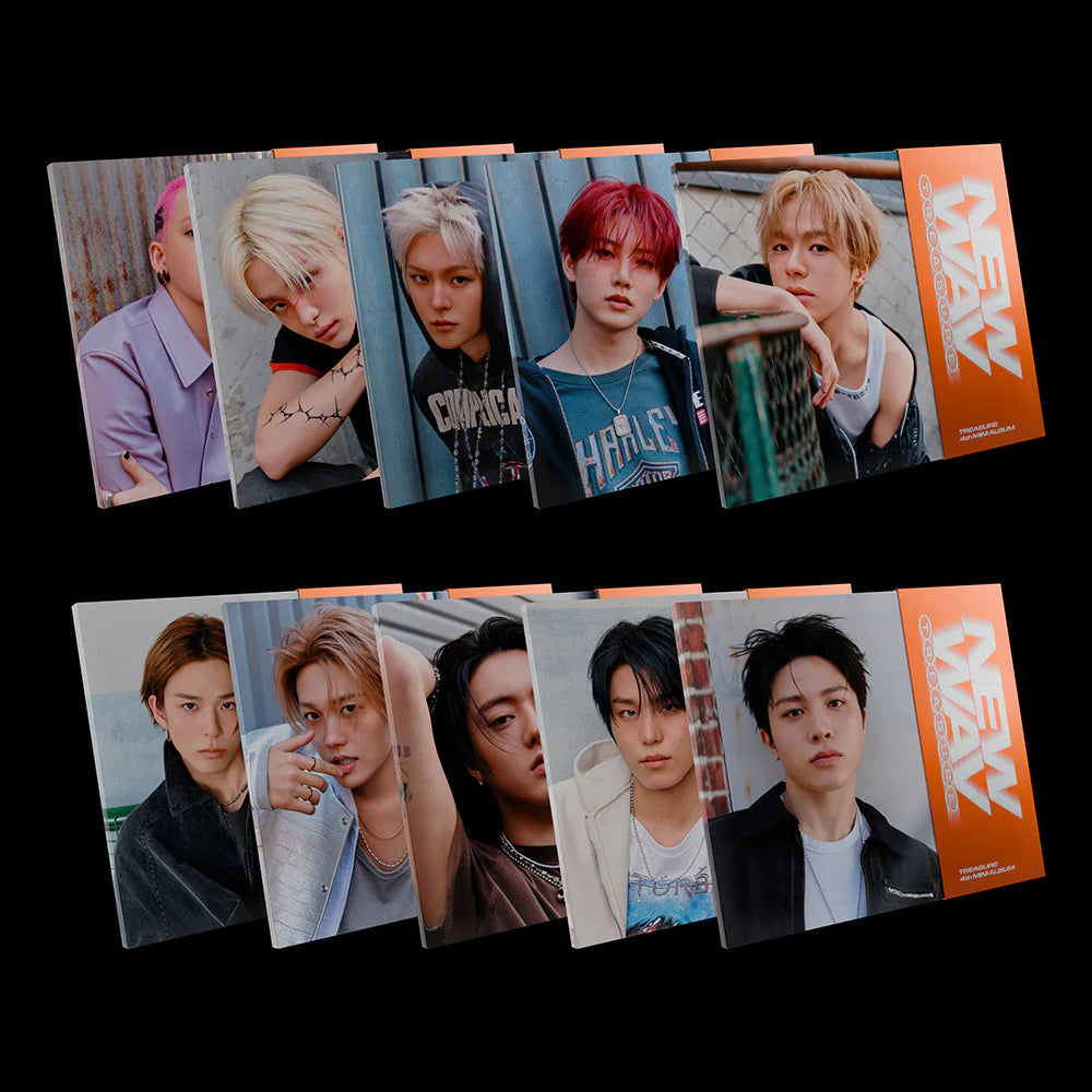 TREASURE 'NEW WAV' 4TH MINI ALBUM RAW VER.