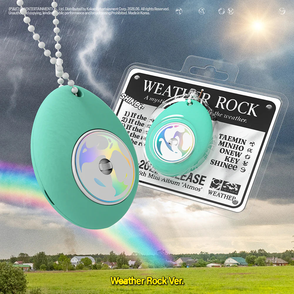 SHINEE 'ATMOS' 6TH MINI ALBUM WEATHER ROCK VER.