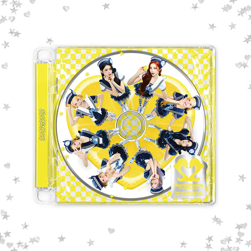 HEARTS2HEARTS 'LEMON TANG' 2ND MINI ALBUM JEWEL CASE VER.