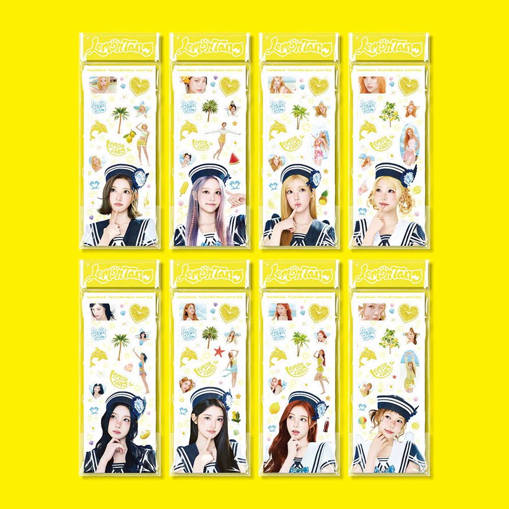 HEARTS2HEARTS 'LEMON TANG' 2ND MINI ALBUM STICKER VER.