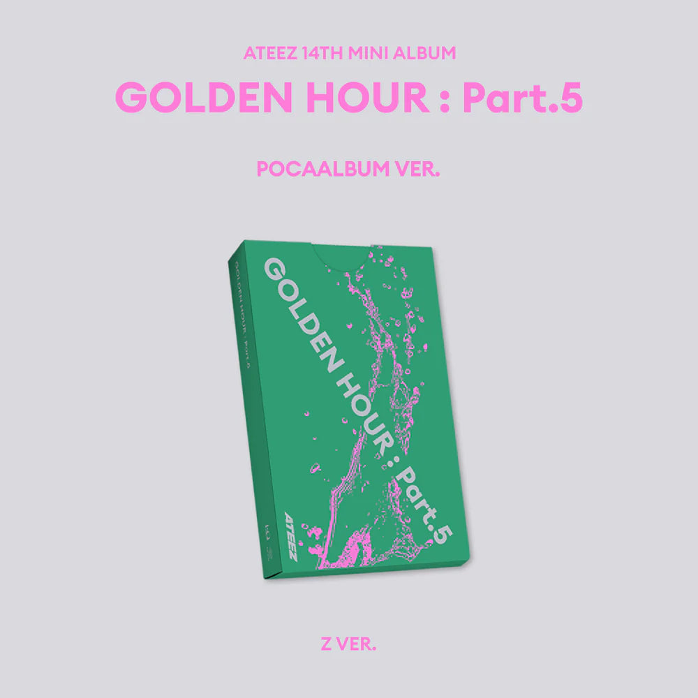 ATEEZ 'GOLDEN HOUR: PART.5' 14TH MINI ALBUM POCAALBUM Ver.