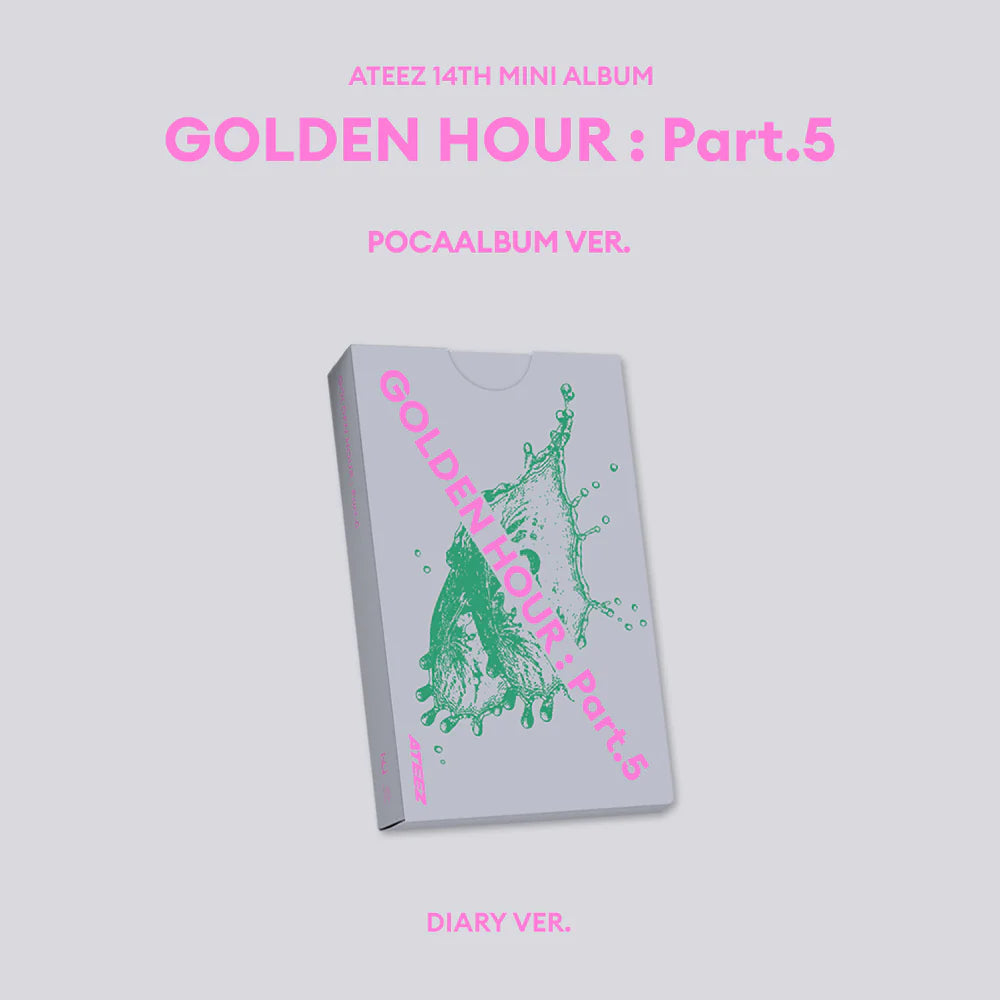 ATEEZ 'GOLDEN HOUR: PART.5' 14TH MINI ALBUM POCAALBUM Ver.