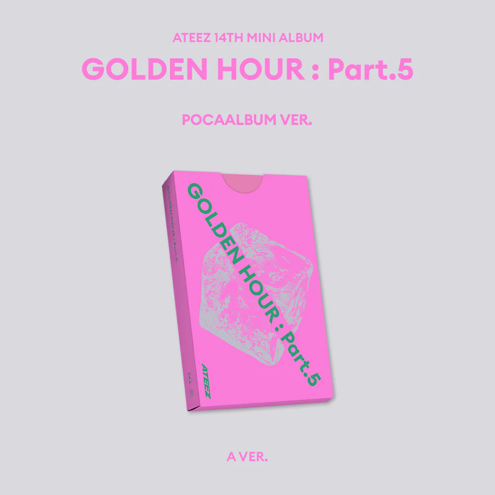 ATEEZ 'GOLDEN HOUR: PART.5' 14TH MINI ALBUM POCAALBUM Ver.