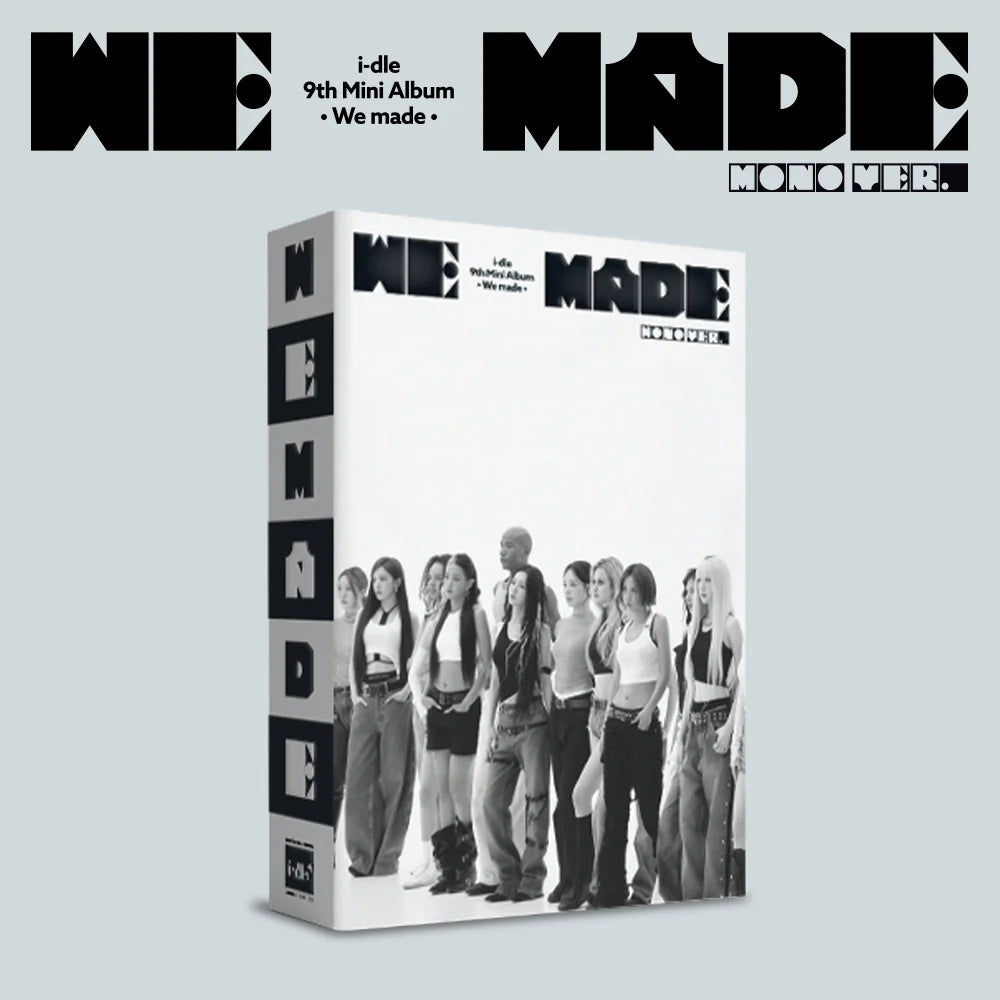 I-DLE 'WE MADE' 9TH MINI ALBUM MONO VER.