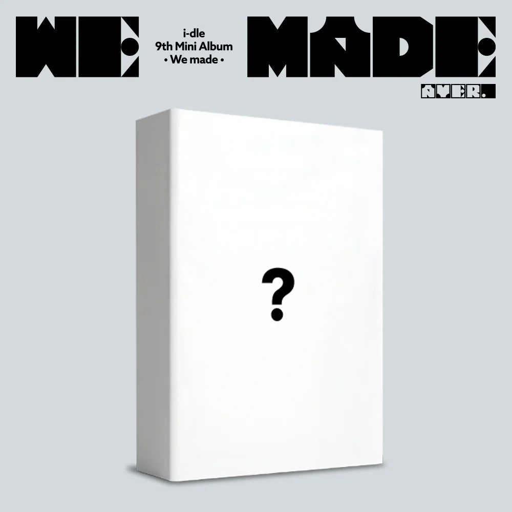 <b>[PRE-ORDER]</b> I-DLE 'WE MADE' 9TH MINI ALBUM A VER.