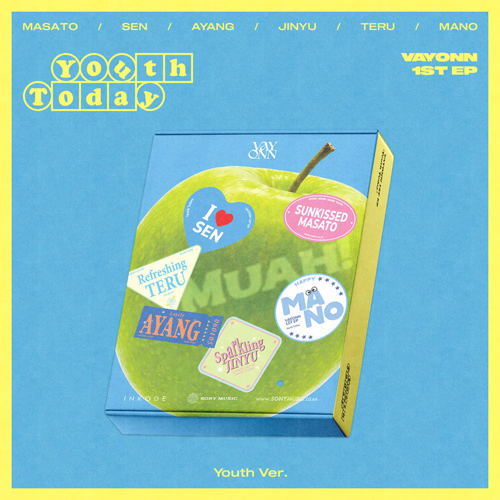 <b>[PRE-ORDER]</b> VAYONN 'YOUTH TODAY' 1ST MINI ALBUM YOUTH VER.