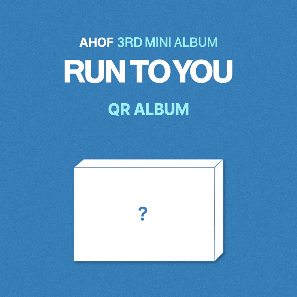 <b>[PRE-ORDER]</b> AHOF 'RUN TO YOU' 3RD MINI ALBUM QR ALBUM VER.