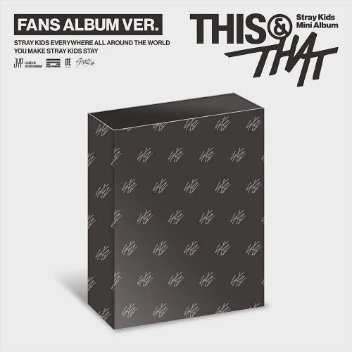 <b>[PRE-ORDER]</b> STRAY KIDS 'THIS & THAT' MINI ALBUM FANS ALBUM VER.