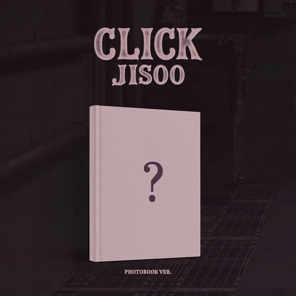 <b>[PRE-ORDER]</b> JISOO 'CLICK' SINGLE ALBUM PHOTOBOOK VER.