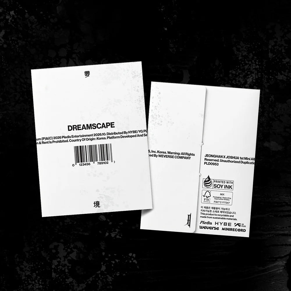 <b>[PRE-ORDER]</b> JEONGHAN X JOSHUA 'DREAMSCAPE' 1ST MINI ALBUM WEVERSE VER.