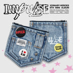 <b>[PRE-ORDER]</b> XDINARY HEROES 'IMPULSE' 9TH MINI ALBUM DENIM POUCH VER.