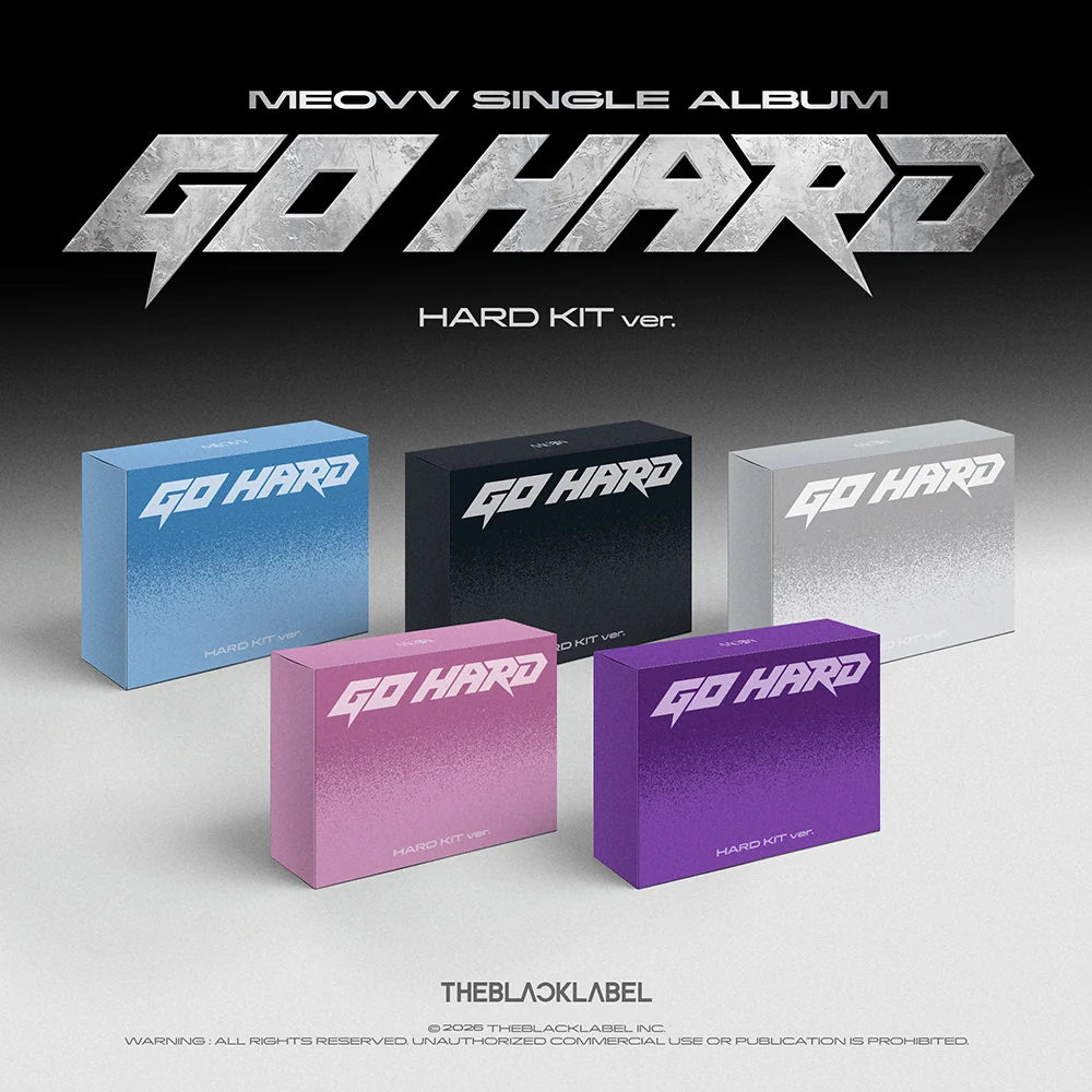 <b>[PRE-ORDER]</b> MEOVV 'GO HARD' 3RD SINGLE ALBUM HARD KIT VER. [RANDOM]