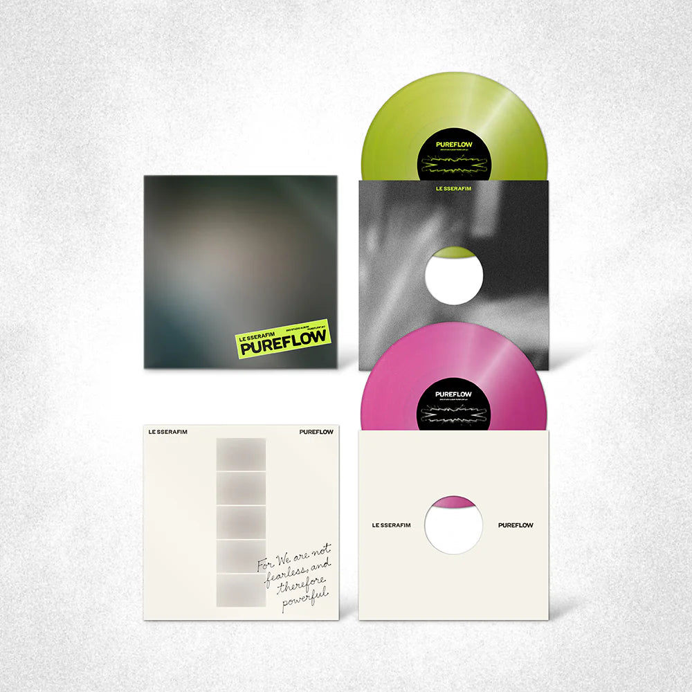 LE SSERAFIM 'PUREFLOW PT. 1' 2ND STUDIO ALBUM LIMITED VINYL LP VER. [RANDOM]
