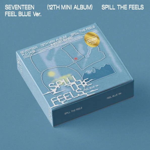 SEVENTEEN 'SPILL THE FEELS' 12TH MINI ALBUM REGULAR VER.