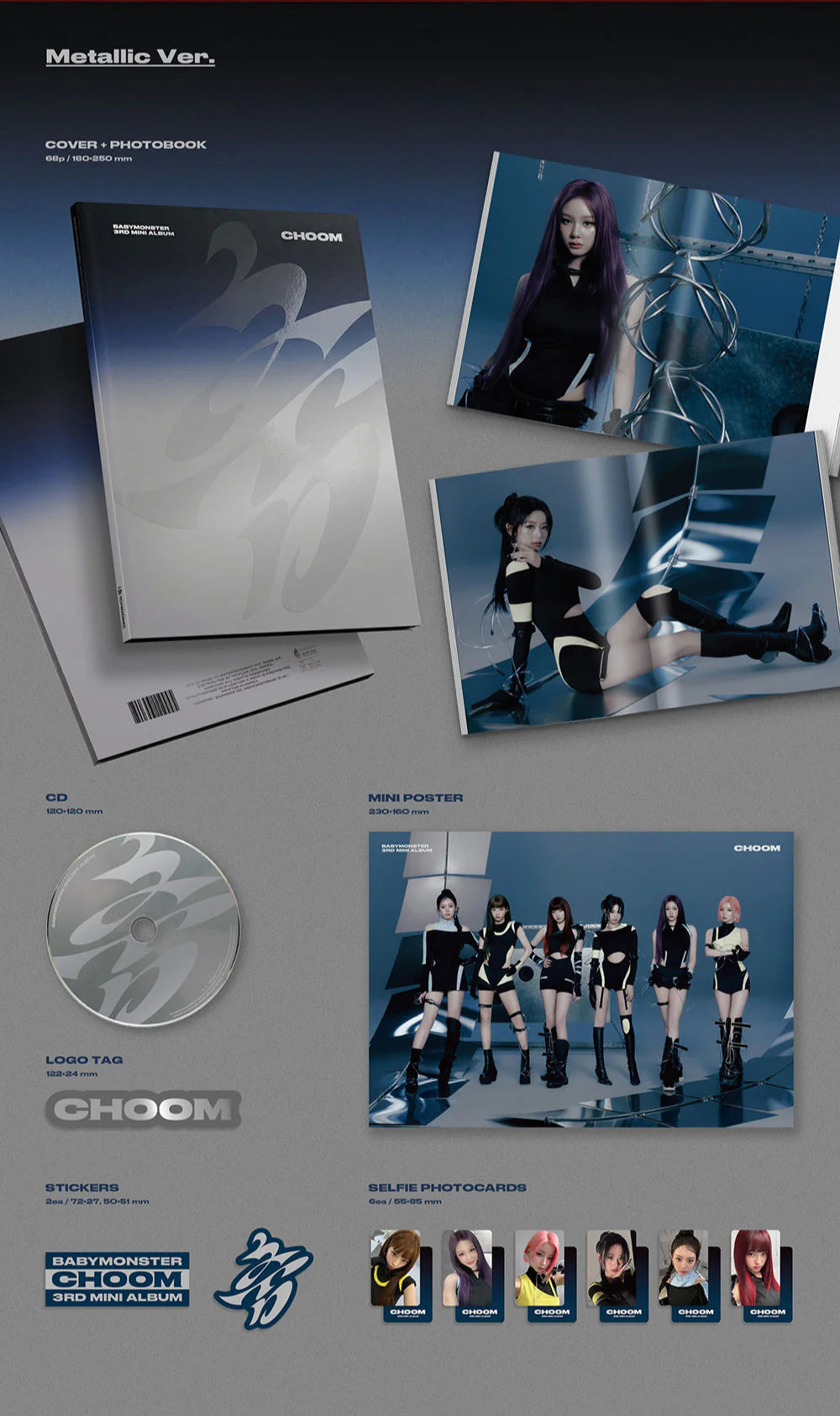 BABYMONSTER 'CHOOM' 3RD MINI ALBUM