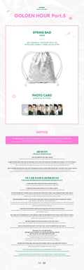 <b>[PRE-ORDER]</b> ATEEZ 'GOLDEN HOUR: PART.5' POPUP STORE MD STRING BAG