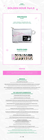 <b>[PRE-ORDER]</b> ATEEZ 'GOLDEN HOUR: PART.5' POPUP STORE MD MINI POUCH