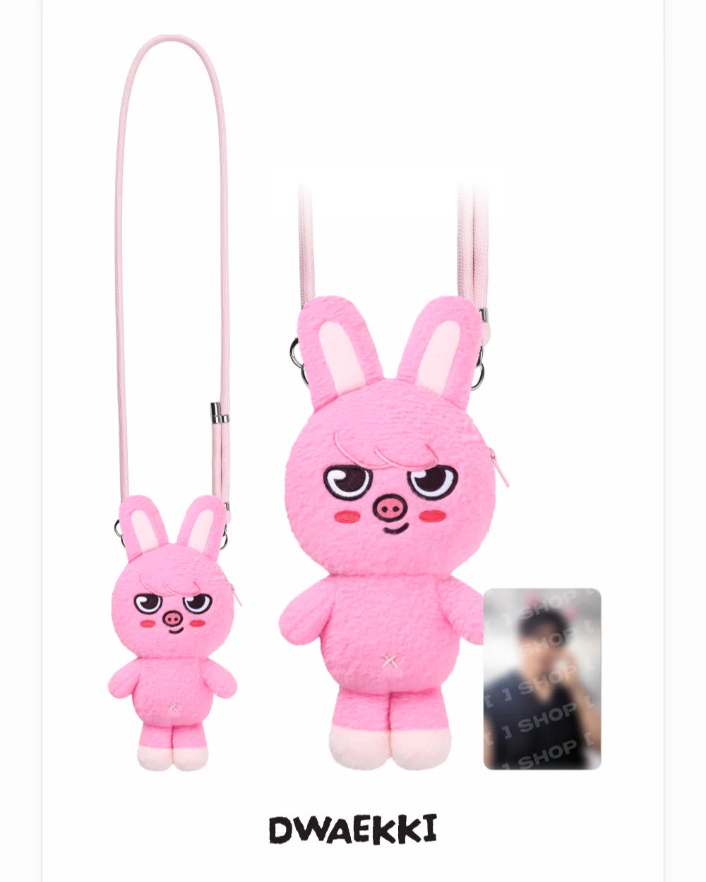 <b>[PRE-ORDER]</b> STRAY KIDS 'RUN IT SEOUL' 2026 WORLD TOUR MD SKZOO PLUSH CROSS BAG