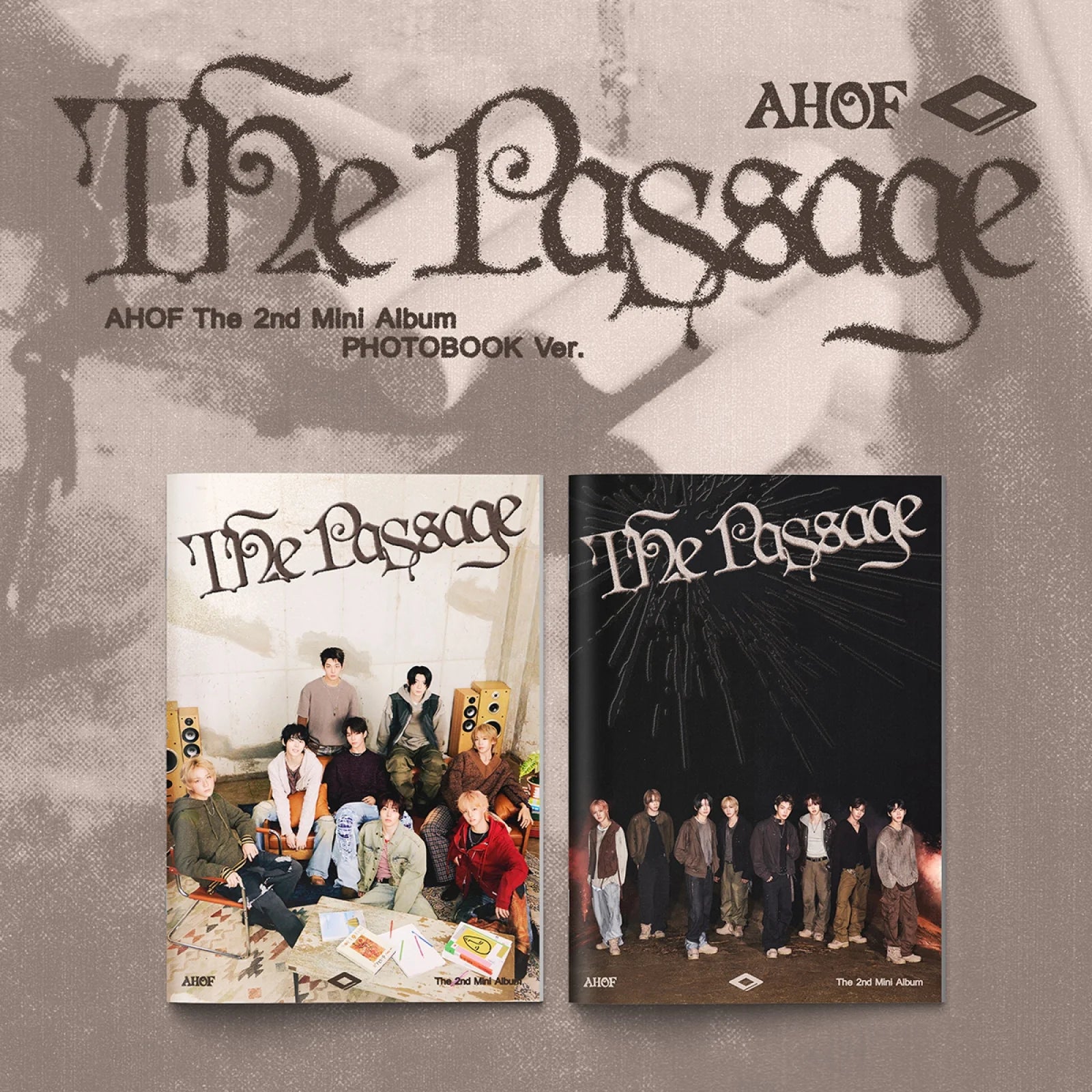 AHOF 'THE PASSAGE' 2ND MINI ALBUM PHOTOBOOK VER.