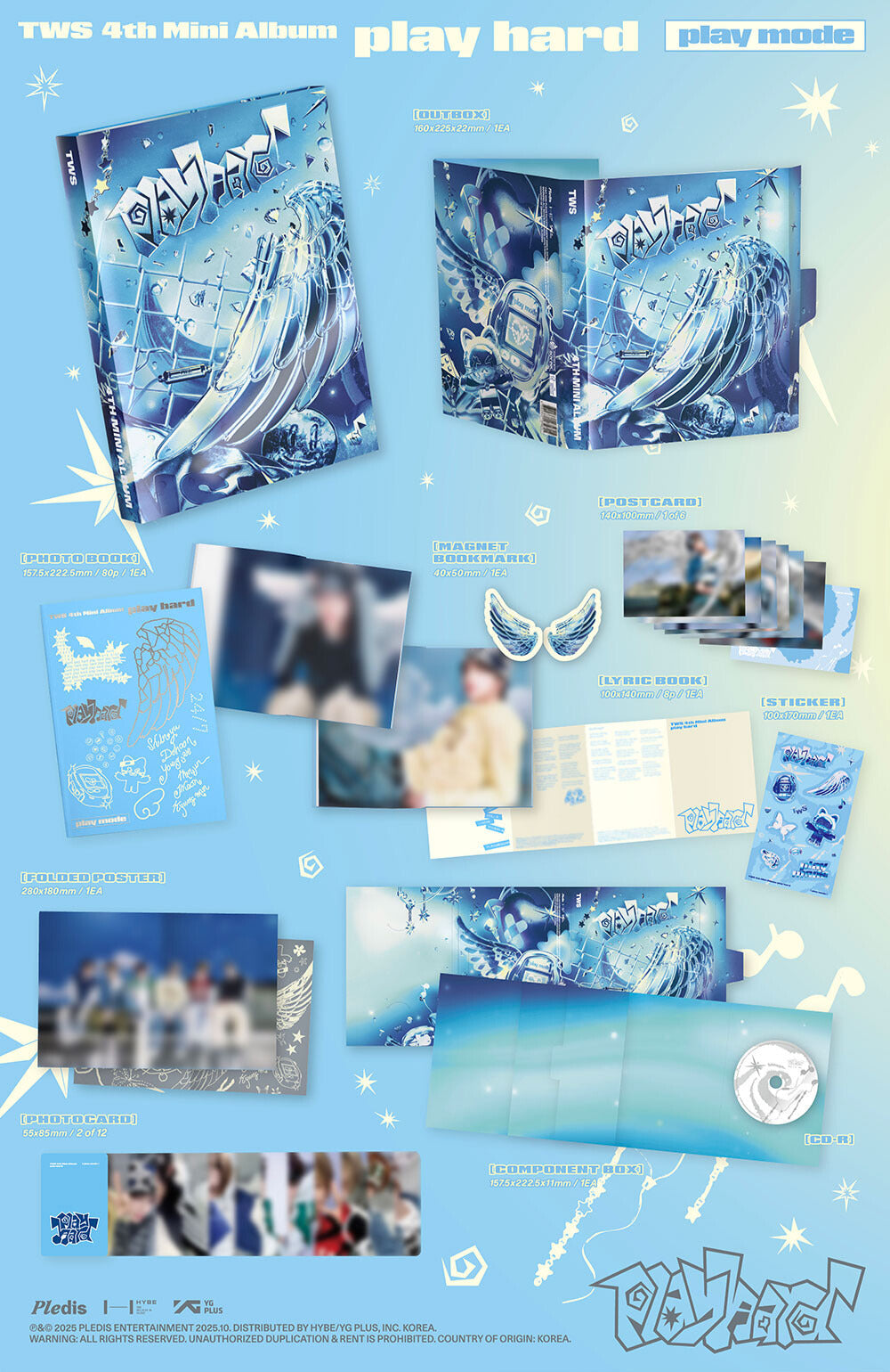 TWS 'PLAY HARD' 4TH MINI ALBUM