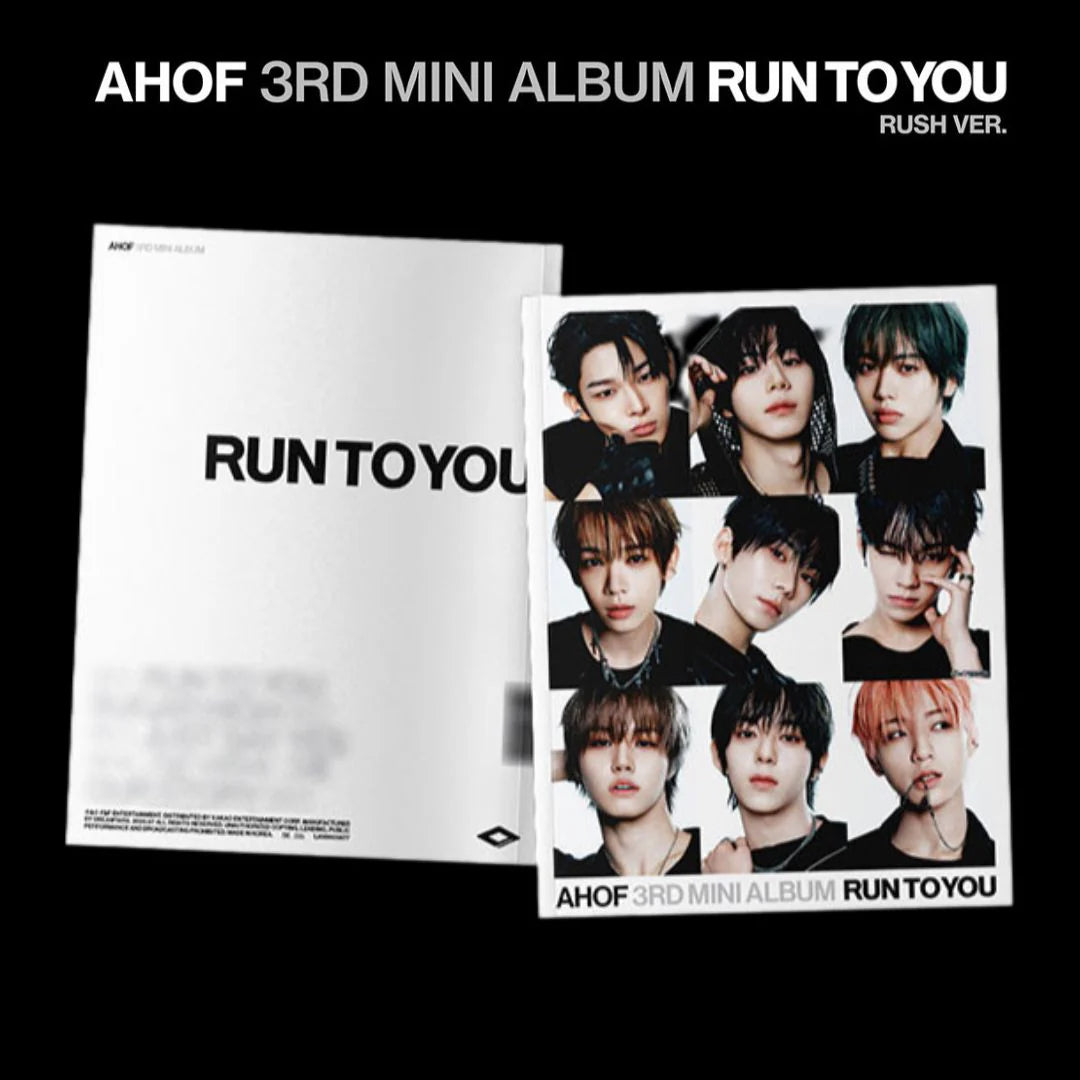 AHOF 'RUN TO YOU' 3RD MINI ALBUM PHOTOBOOK VER.