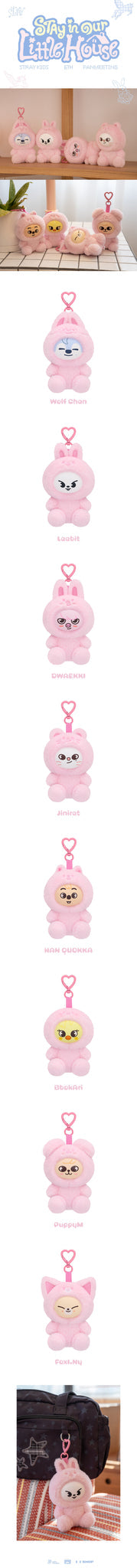 STRAY KIDS 'STAY IN OUR LITTLE HOUSE' 6TH FANMEETING SKZOO PLUSH TOY VER.