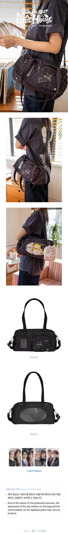 STRAY KIDS 'STAY IN OUR LITTLE HOUSE' 6TH FANMEETING PVC BAG