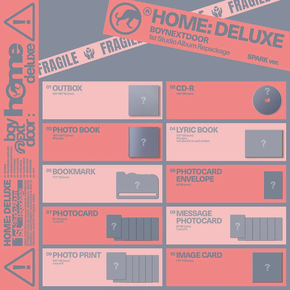 <b>[PRE-ORDER]</b> BOYNEXTDOOR 'HOME: DELUXE' 1ST STUDIO ALBUM REPACKAGE